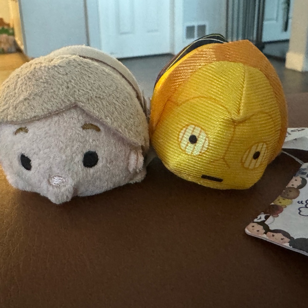 Star Wars Plush Set - Beige and Yellow
